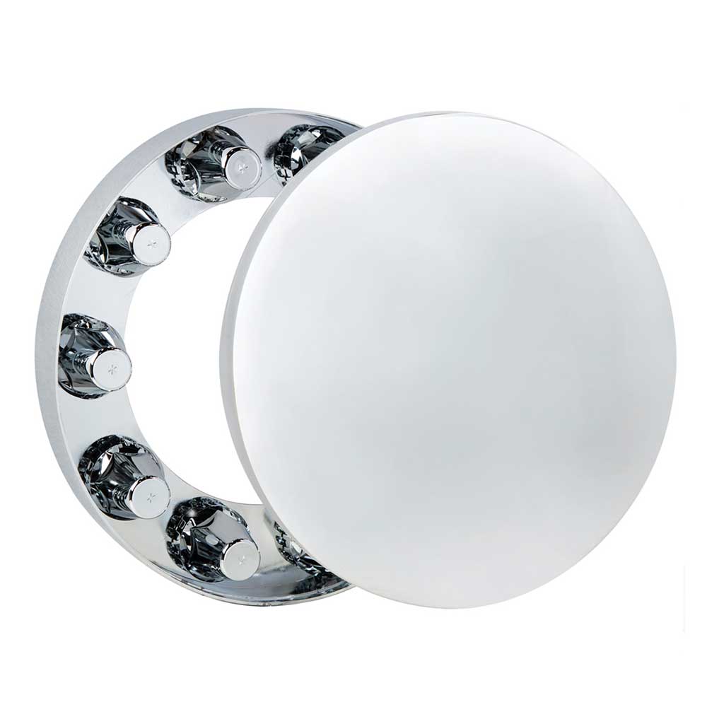 Front Moon Axle Cover with 33mm Thread On Nut Covers