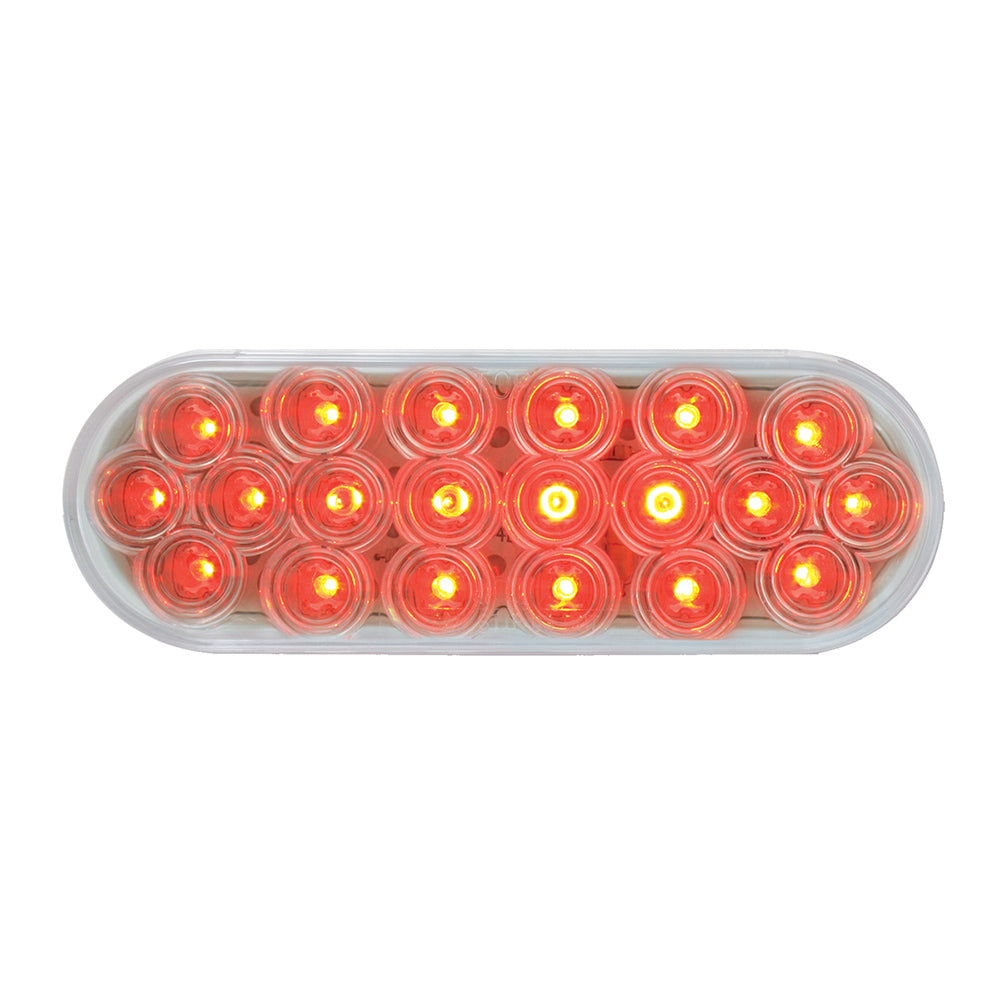 6" Oval 20 LED Light