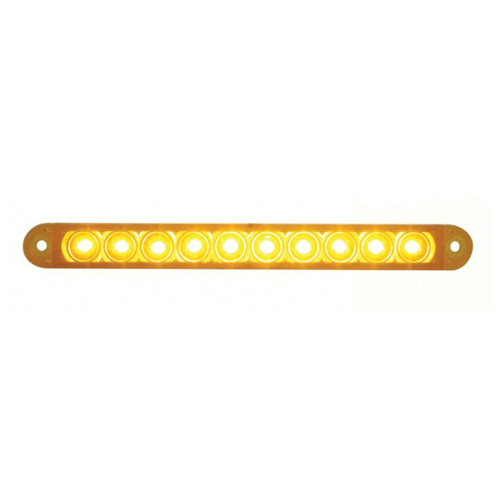6-1/2" 10 LED Flush Mounted Light Bar