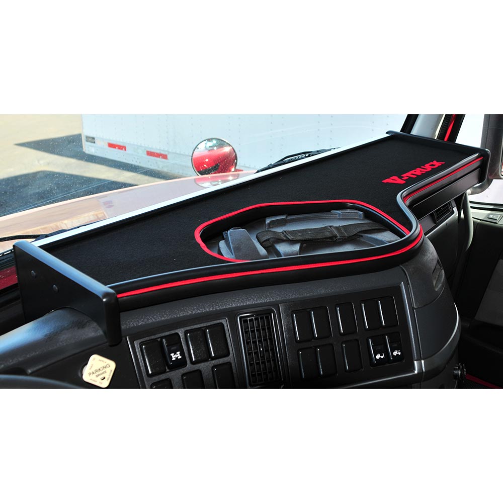 Volvo Long Dash Shelf with Large Opening and Drawer