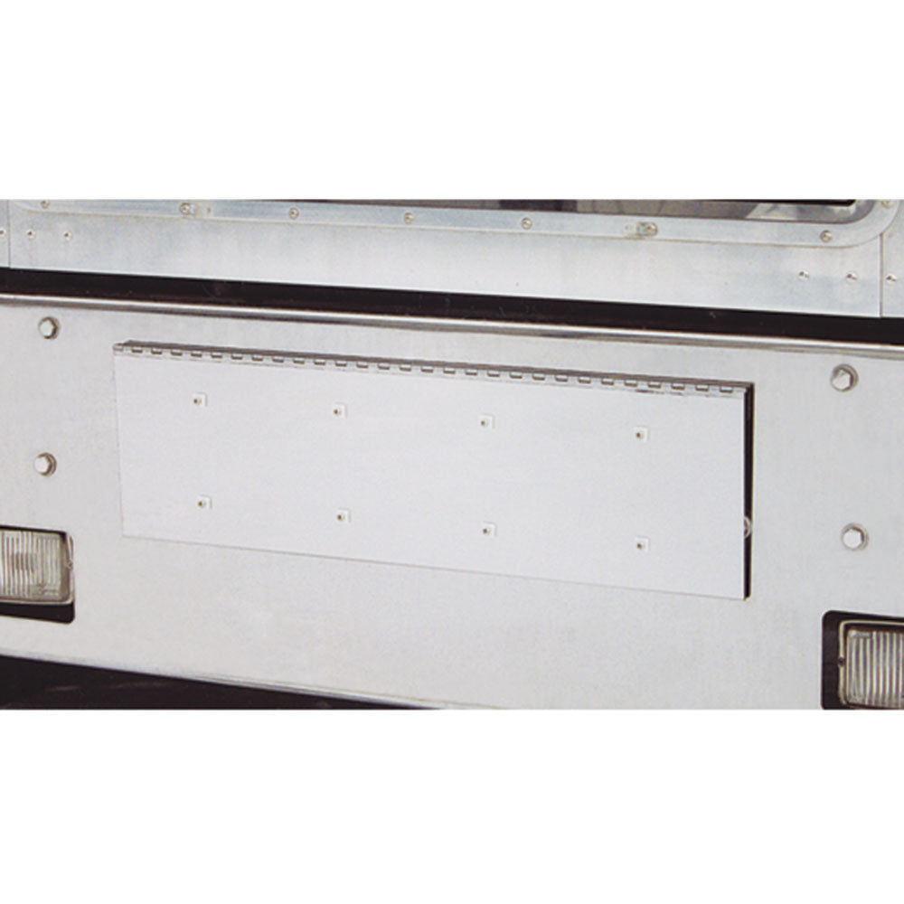 Double Plate Holder and Tow-Pin Cover for Peterbilt 379, Kenworth W900 and Freightliner Classic