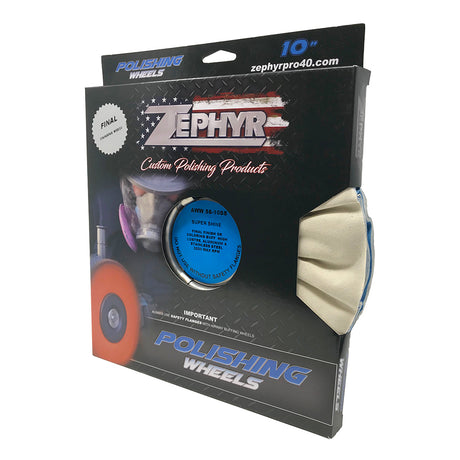 Zephyr 10" super shine airway buffing wheel