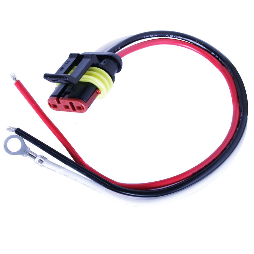 3-Pin Pigtail Plug 8" Lead