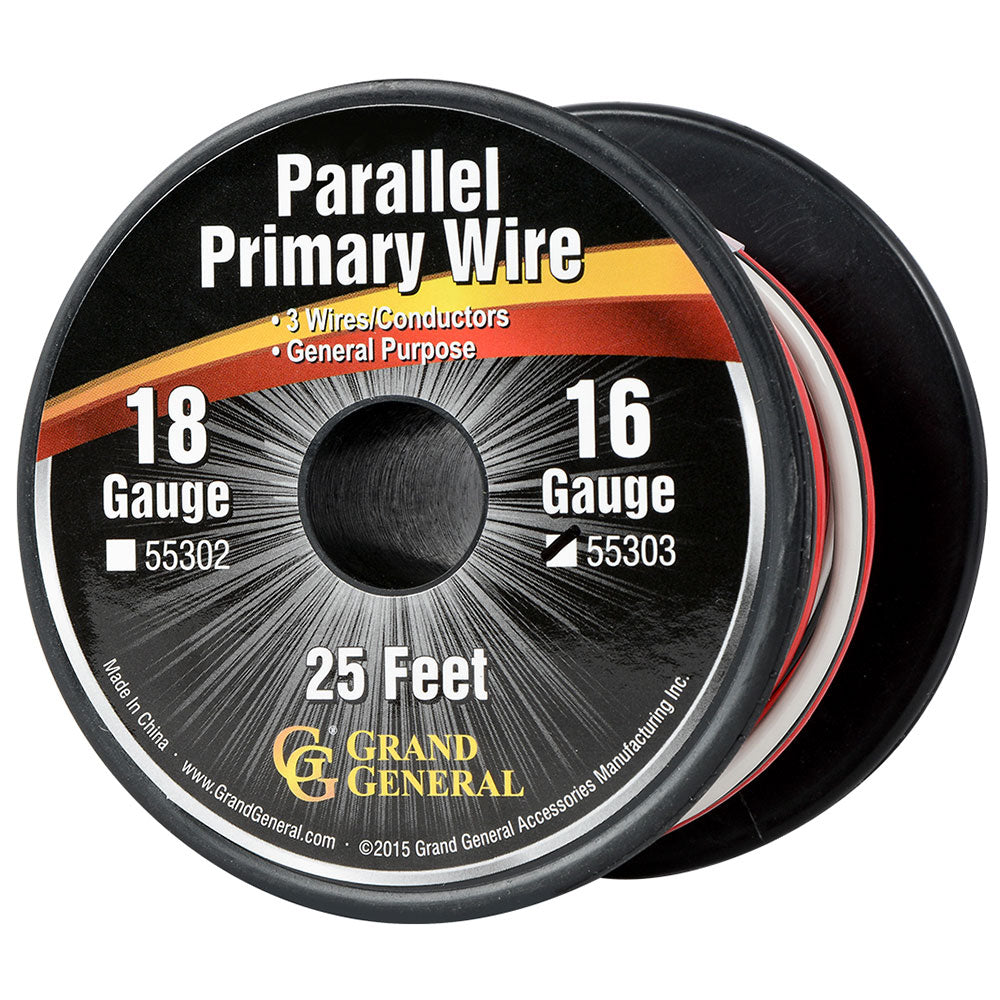 25ft 16-Gauge Parallel 3 Copper Wire Spool