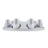 33mm Thread-On Moon Style Front Axle Cover Set