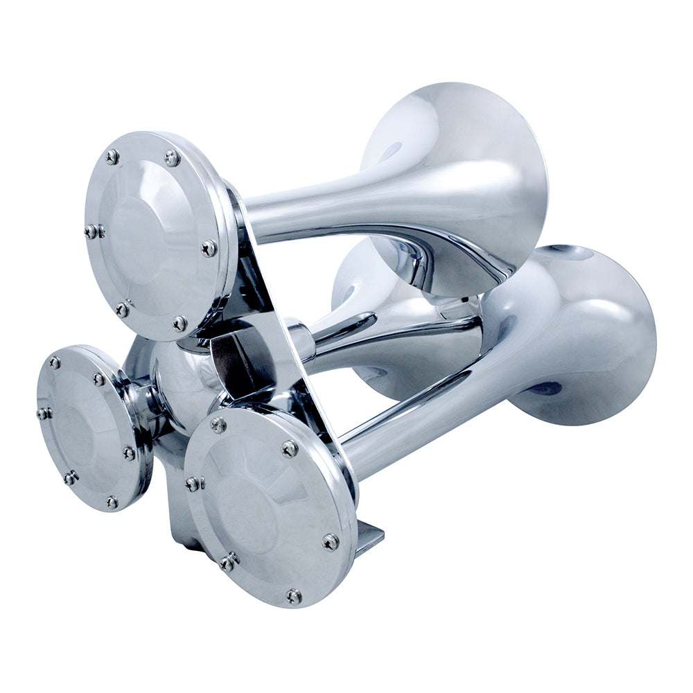 Chrome 3 Trumpet Train Horn