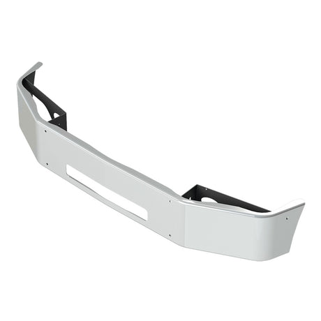 Peterbilt 337 13" set forward chrome bumper, close-up