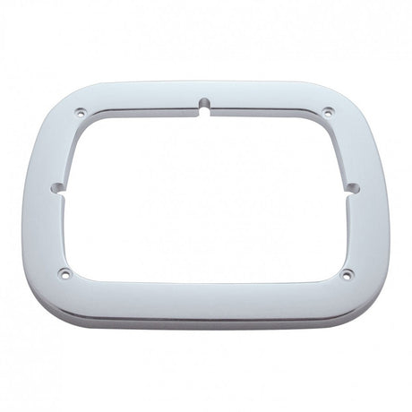 5" X 7" chrome headlight bezel