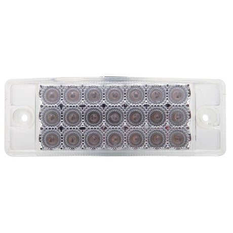 5-7/8" X 2" 21 LED rectangular clearance marker light from another angle