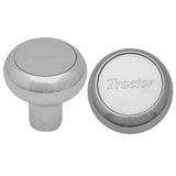 Chrome Aluminum Tractor and Trailer Air Valve Knobs