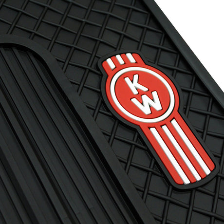 Kenworth T880 floor mats, close-up
