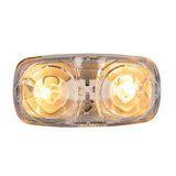 Incandescent Double Bubble Tiger Eye Marker Light