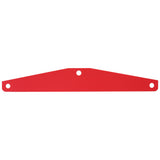 Red Backing for Mud Flap Weights with Cut-Outs