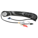 Truck Cab Air Blow Gun Kit with 27' Coil