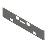 FL Classic XL 2008 18" Texas Square Chrome Bumper