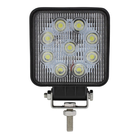 4" 9 LED square flood work light