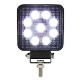 4" 9 LED Square Flood Work Light