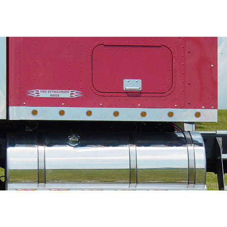 INTL 51" extended sleeper panels with 2" amber leds