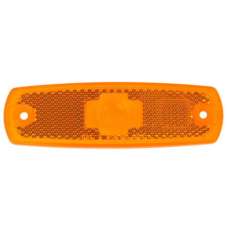 Amber lens for Peterbilt style marker light, close-up