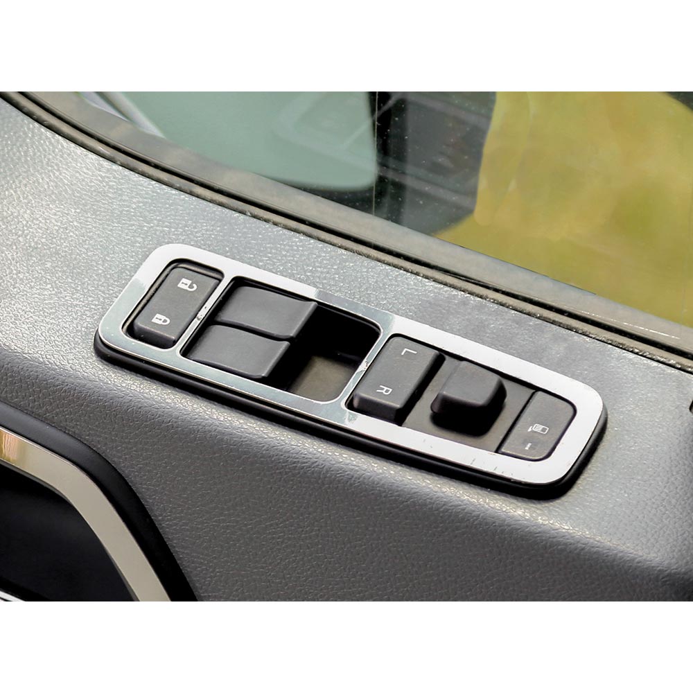 Peterbilt 567, 579, 589 Power Window Trim with Heater and Moto Mirror Button Cutouts