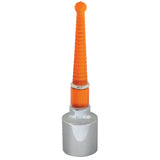 1"ID Chrome Bumper Guide Cap with Pyramid Lens