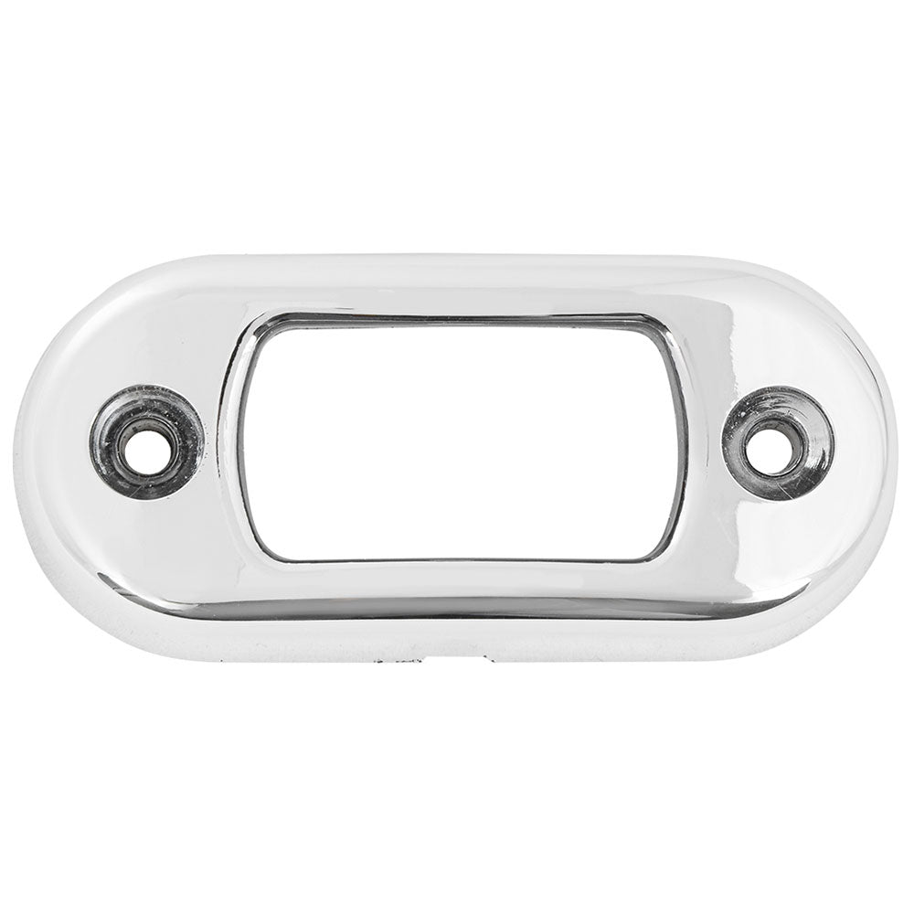 Chrome Bezel for 2-1/2" x 1" Oval Light