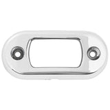 Chrome Bezel for 2-1/2" x 1" Oval Light