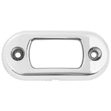 Chrome Bezel for 2-1/2" x 1" Oval Light