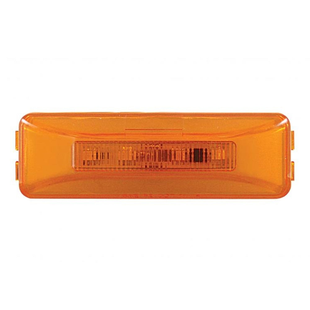 Amber 10 LED Rectangular Glow Marker Light