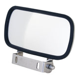 4" x 8" Stainless Steel Convex Mirror
