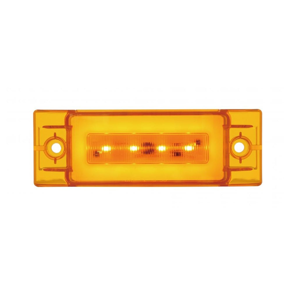6" Amber 16 LED GLO Marker Light
