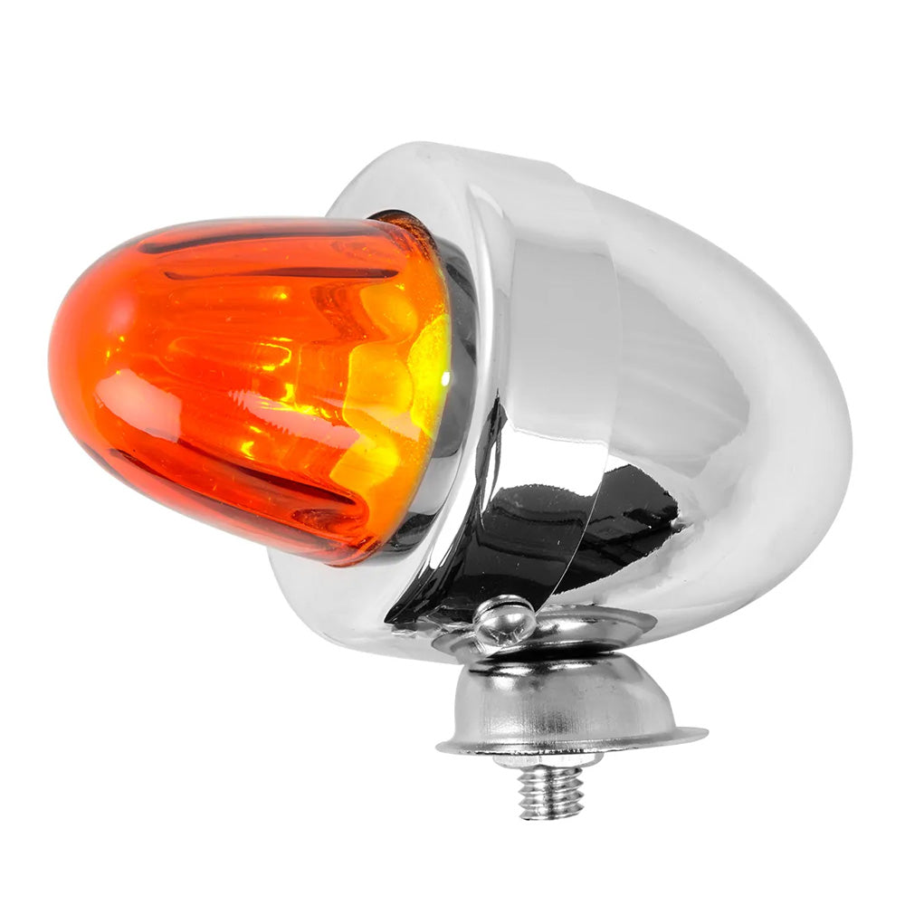 Glass Lens Bullet Shaped Marker Light