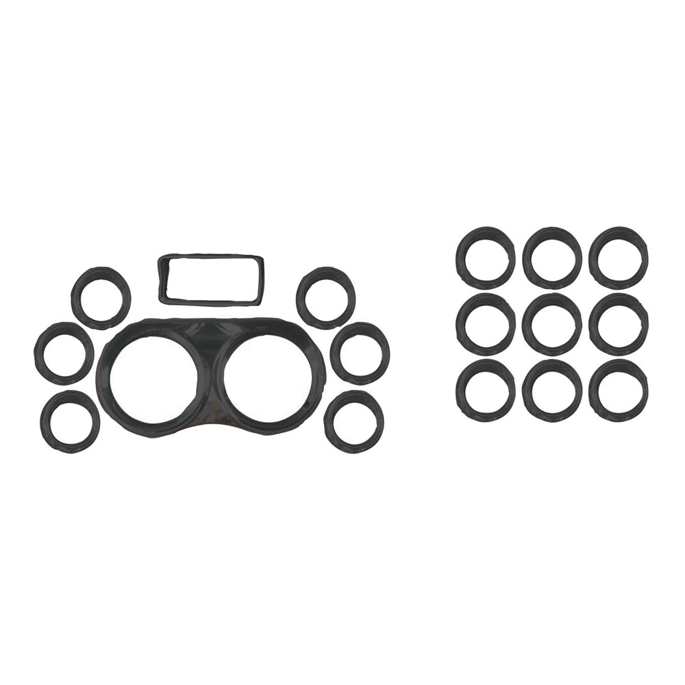 Peterbilt 2006+ Paintable Gauge Bezel Kit