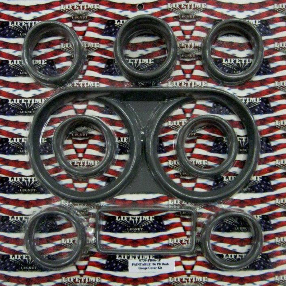 Peterbilt 2006+ Paintable Gauge Bezel Kit