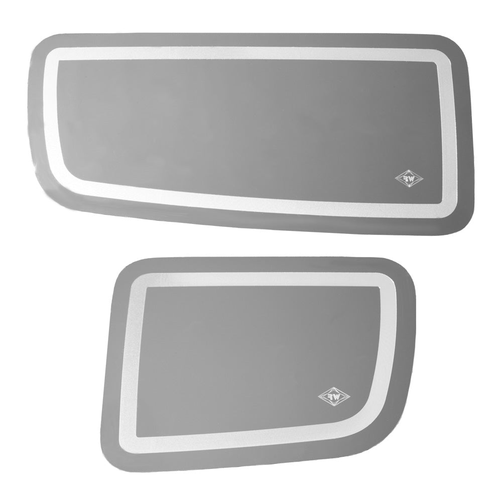 Peterbilt Stainless Steel Door Insert Panels