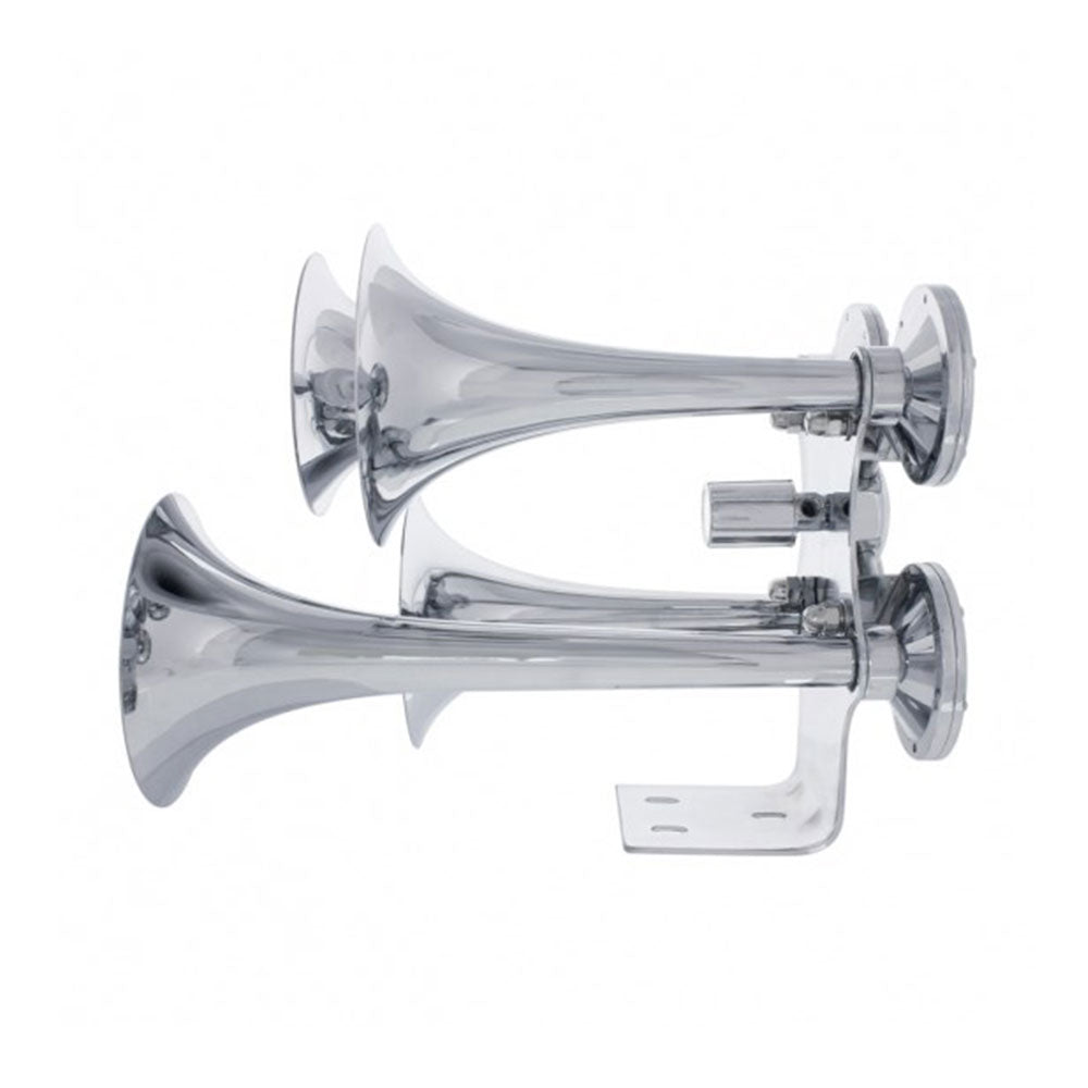 Competition Series Chrome 4 Trumpet Train Horn