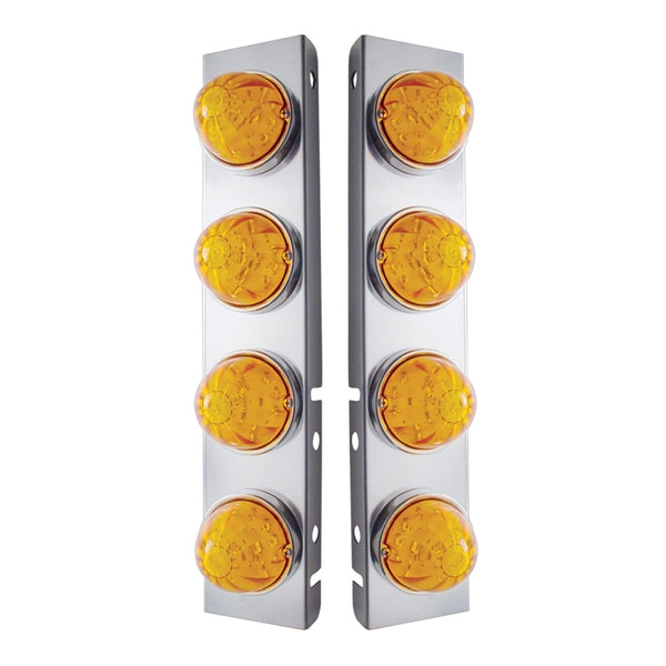 Peterbilt Front Air Cleaner Light Bars with Watermelon LED – Iowa 80