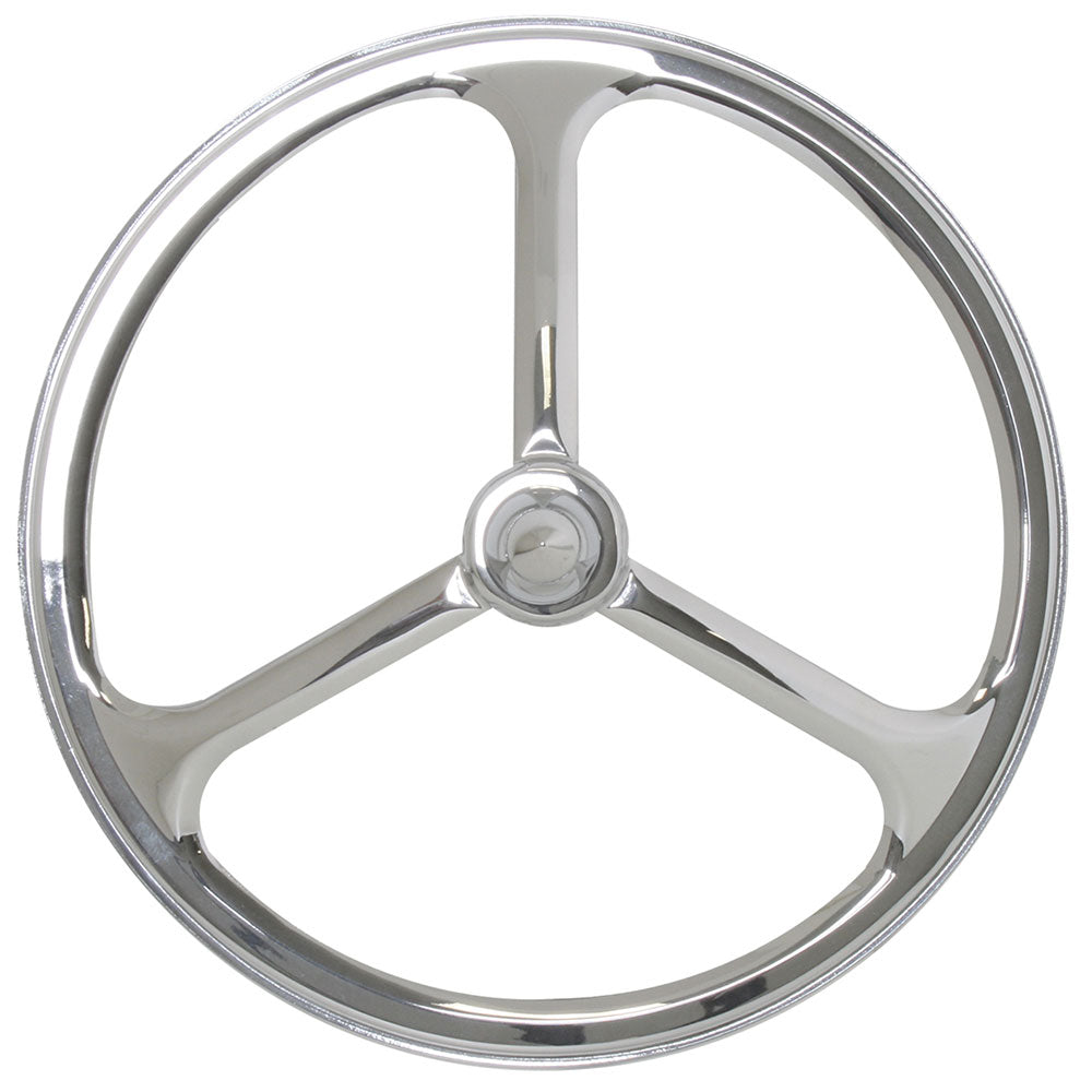 7" Chrome Lucas Style Headlight Cover