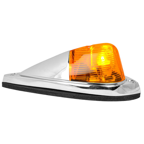 Amber cab marker light for pickup trucks, close-up