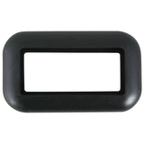 Black Rectangular Grommet for Sealed Marker Lights