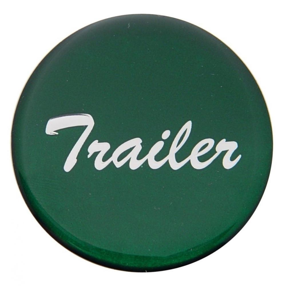 Glossy "Trailer" Air Valve Knob Sticker