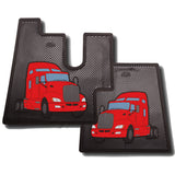 Kenworth T600, T660, T800, W900 Rubber Floor Mats