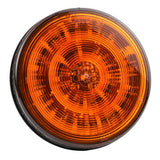 4" Amber Round Strobe Light
