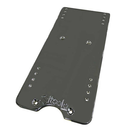 10-Inch Chrome seat base adapter plate (variant 2)