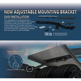4" Offset 360 Degree Center Fender Mounting Bracket