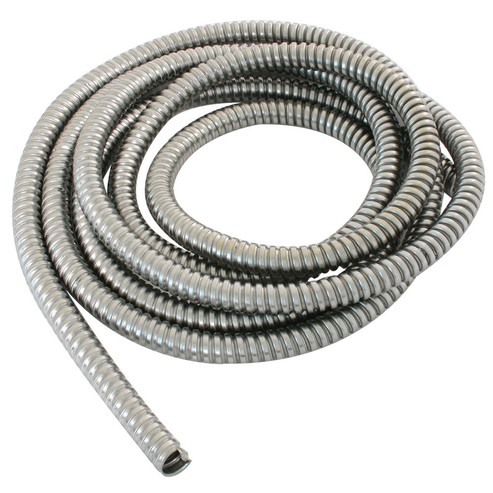 3/8" Dia. x 10' Stainless Steel Flexible Wire Loom