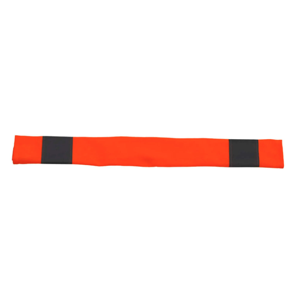 Orange HiVis Reflective Seat Belt Cover