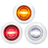 3 LED Mini Clearance/Marker Light with Bezel