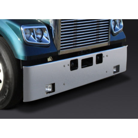 Freightliner Coronado 18" Texas square bumper with set forward axle for semi trucks