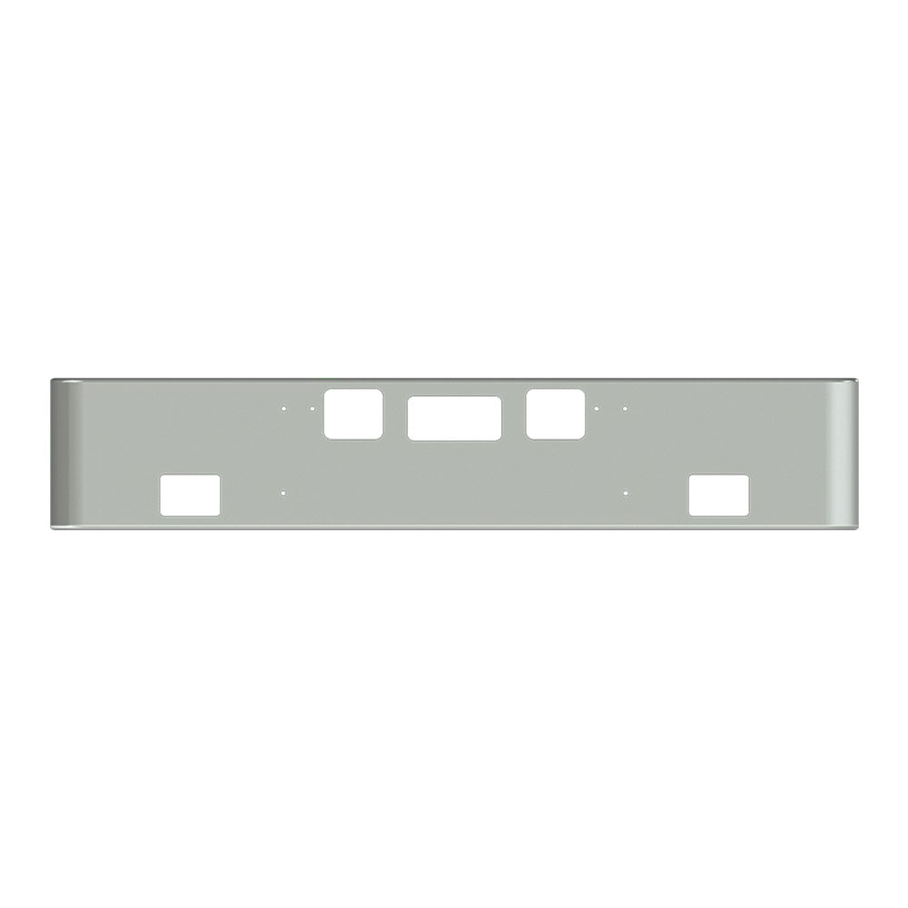 Freightliner Coronado 18" Texas Square Bumper with Set Forward Axle